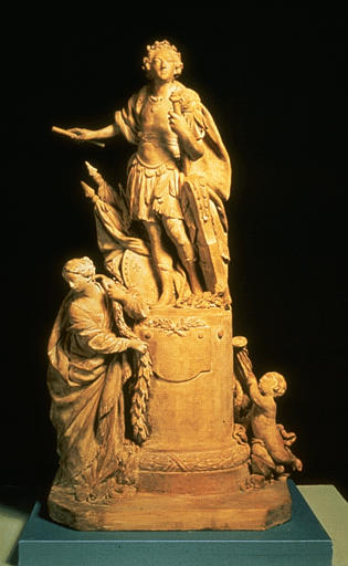 LOUIS XV, PROJET DE STATUE POUR L'HOTEL DE VILLE DE RENNES_0
