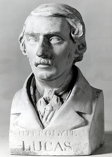 HIPPOLYTE LUCAS (1807-1878), Antoine Laurent Dantan, 1840