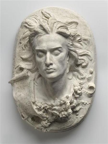 Masque mortuaire de Frédéric Chopin (1810-1849), compositeur_0