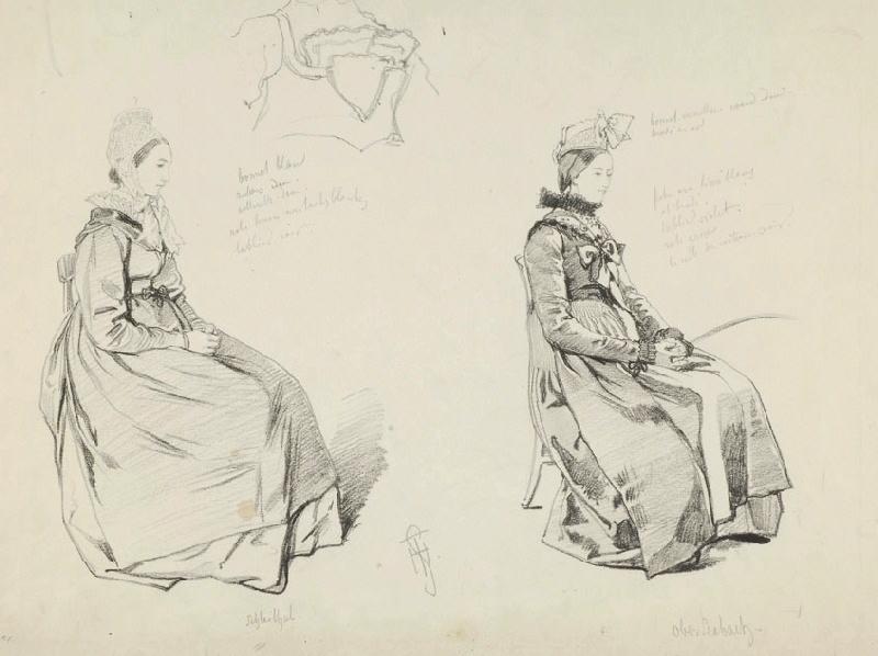 Deux Alsaciennes en costume_0