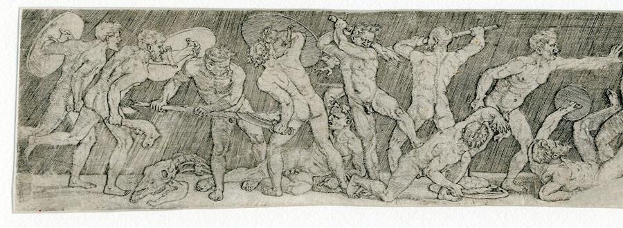 Combat de dix-huit hommes nus_1
