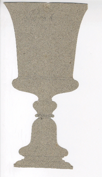 Découpages ; Dessin d'orfèvrerie ; Vase ; Pied de vase ; Coupe ; Aiguière_3