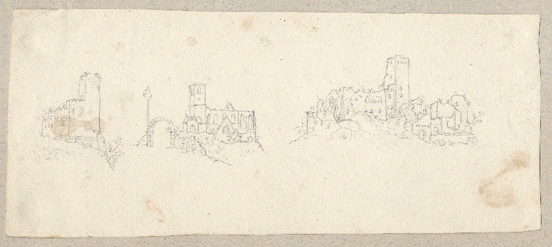 Truttenhausen ; Ruines ; Dessin d'orfèvrerie ; Album de dessins d'orfèvrerie_0