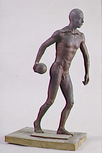 Grand joueur de boule nu, François Rupert Carabin, 1919 vers