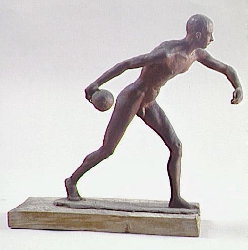 Joueur de boule nu, François Rupert Carabin, 1917