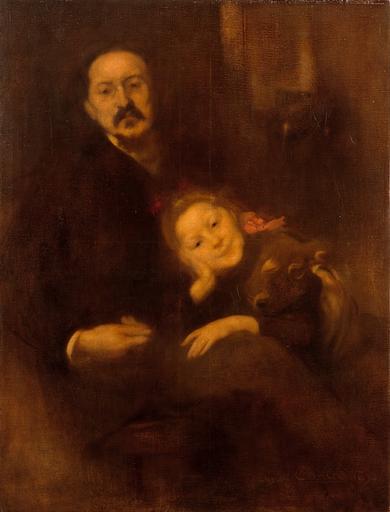 Gabriel Séailles et sa fille_0