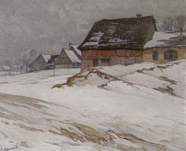 Hiver à la Robertsau ; Winter im Rüpertsau (Traduction)_0