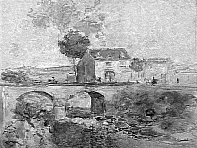 Le petit pont, Jean-François Raffaëlli, 1er quart 20e siècle