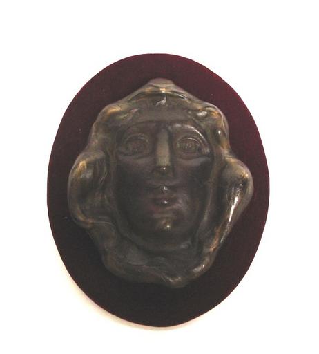 Masque de femme, Jean-Désiré Ringel D'illzach, 1900 vers