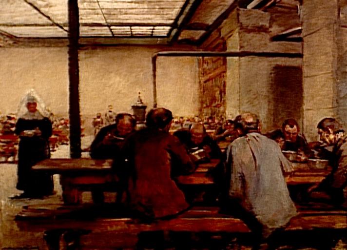 Asile de vieillards à Saint-Marc ; Speisung in Sankt-Marx (Titre attribué) ; Soupe populaire à Saint-Marc#L'Hospice Saint-Marc (Ancien titre)_0