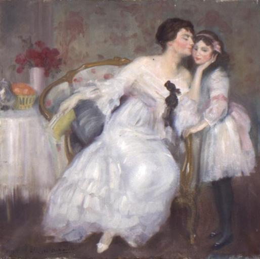 Mère et enfant ; Amour maternel (Ancien titre donné par l'artiste)_0