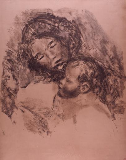 Maternité ; grande planche (Sous-titre), Auguste Renoir, 1912