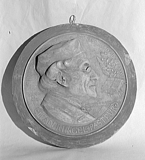 Médaillon du Pasteur Jean Ringel, Jean-Désiré Ringel D'illzach, 1885