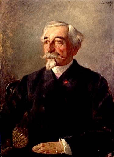 Portrait d'homme âgé ; Bildnis Eugène Picard (1823-1893) (Titre attribué)_0