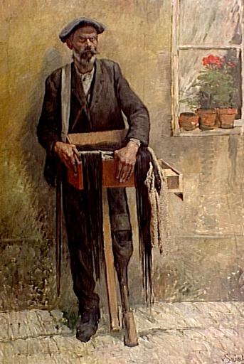 Marchand à la jambe de bois ; Hausierer (Titre attribué)_0