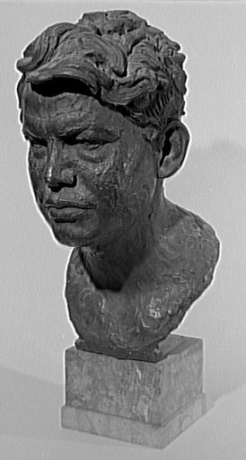 Buste du peintre strasbourgeois Hans Mathis_0