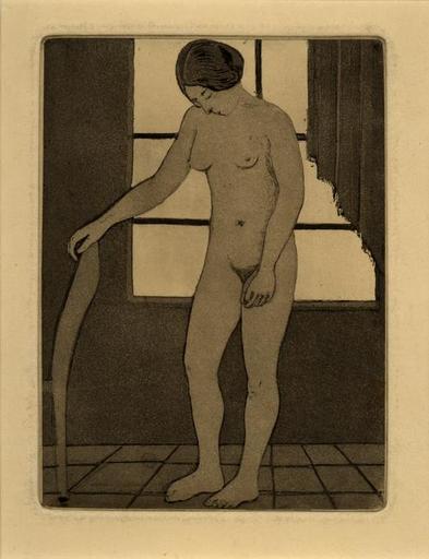 Femme nue, Giovanni Segantini, 4e quart 19e siècle