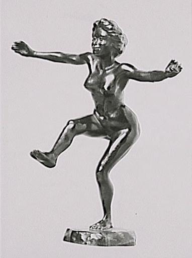 Cinquième danseuse aux crotales, François Rupert Carabin, 1904-1906