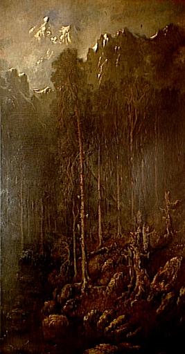 Paysage dans les Alpes, Gustave Doré, 4e quart 19e siècle
