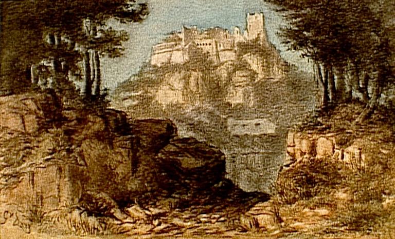 Les Ruines du château de Saint-Ulrich_0