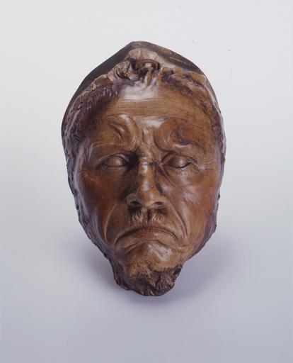 Masque autoportrait, Carriès faisant la moue_0