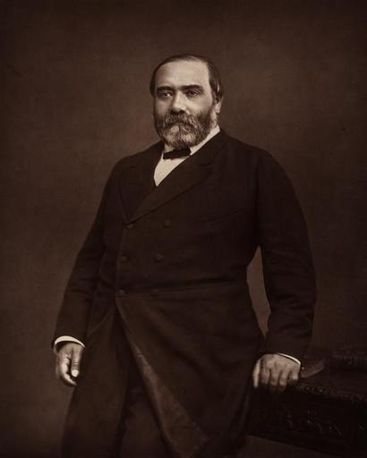 Portrait de Sarcey ; Galerie Contemporaine (de l'ensemble), Franck, 2e moitié 19e siècle, 1er quart 20e siècle