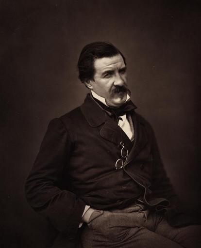 Portrait de Champfleury ; Galerie Contemporaine (de l'ensemble), Nadar, 2e moitié 19e siècle, 1er quart 20e siècle