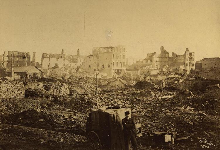 Strasbourg, bombardements de 1870, Faubourg de Saverne_0