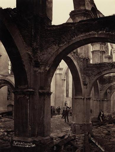 L'église de Dambach incendiée le 14 mai 1862_0
