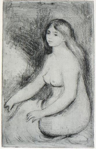 Baigneuse assise, Auguste Renoir, 1905 vers