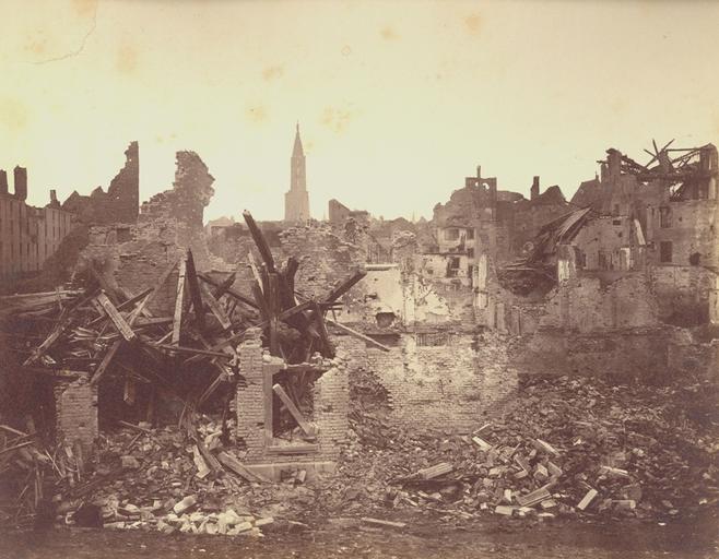 Strasbourg, bombardement de 1870, Faubourg-de-Pierre_0