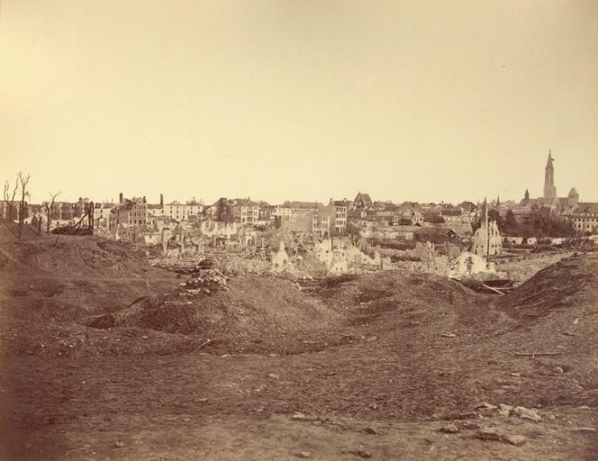 Strasbourg, bombardement de 1870, Faubourg-de-Pierre_0