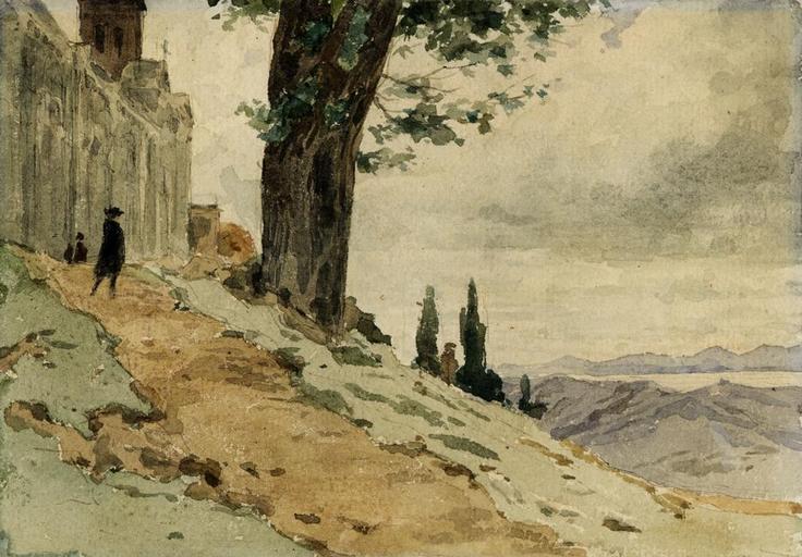 Lac de Trasimène vu de Cortona_0