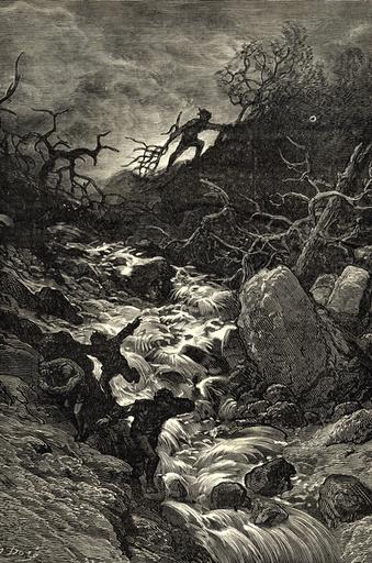 Illustration pour 'Roland Furieux' de l'Arioste_0