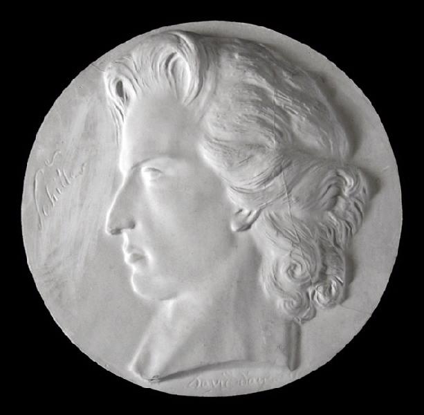Portrait de Schiller, Pierre-Jean David d'Angers, 19e siècle