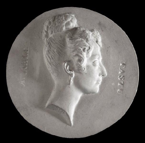 Portrait de Madame Tastu, Pierre-Jean David d'Angers, 19e siècle