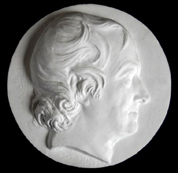 Portrait de Jean-Baptiste Biot, Pierre-Jean David d'Angers, 19e siècle