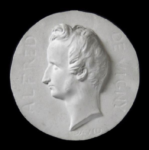 Portrait de Alfred de Vigny, Pierre-Jean David d'Angers, 19e siècle