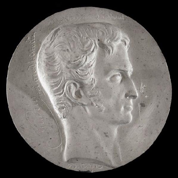 Portrait de Pierre-Narcisse Guérin, Pierre-Jean David d'Angers, 19e siècle