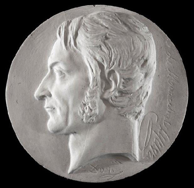 Portrait de François-Joseph Lefebvre, Pierre-Jean David d'Angers, 19e siècle