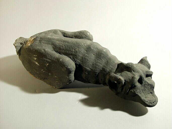 Figure pendante monstrueuse, 14e siècle
