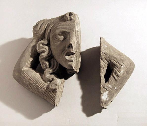 Personnage, fragment, 3e quart 19e siècle