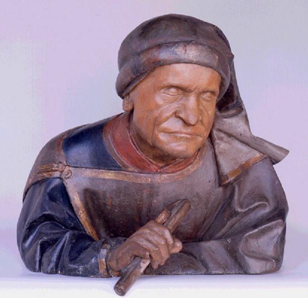 Buste d'homme accoudé_0