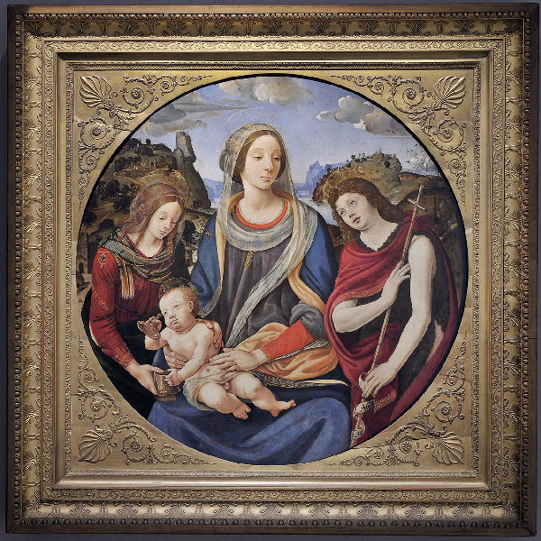 La Vierge à l'Enfant entre saint Jean Baptiste et sainte Madeleine (et Sainte Madeleine)_1