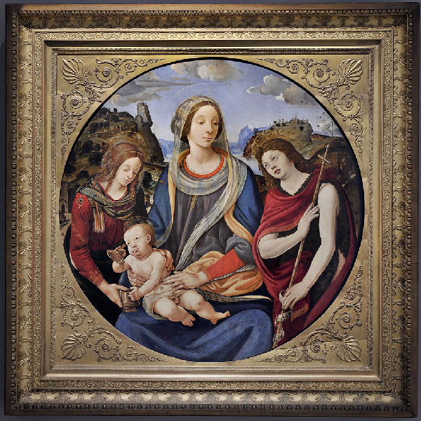 La Vierge à l'Enfant entre saint Jean Baptiste et sainte Madeleine (et Sainte Madeleine)_0
