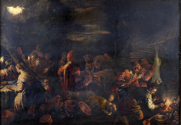 L'Annonce aux bergers ; Le Campement nocturne (dit aussi)_1