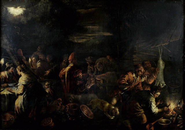 L'Annonce aux bergers ; Le Campement nocturne (dit aussi)_2