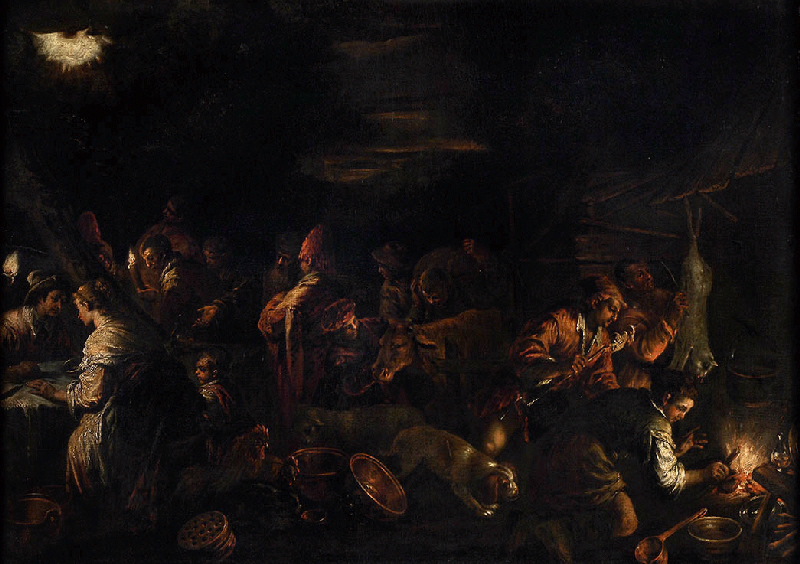 L'Annonce aux bergers ; Le Campement nocturne (dit aussi)_0