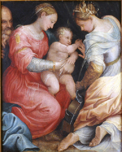 Le Mariage mystique de sainte Catherine d'Alexandrie_2