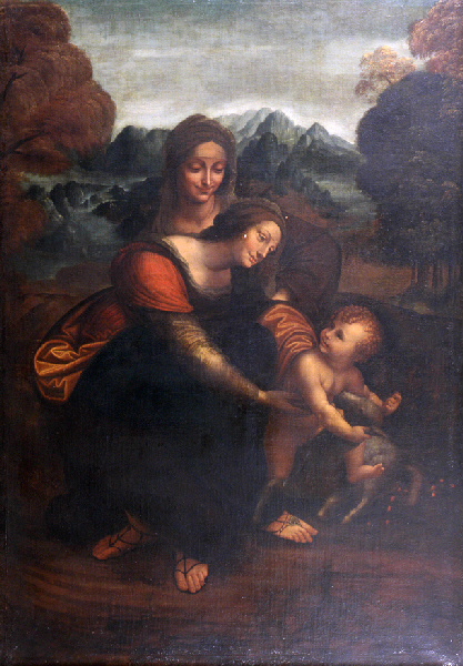 La Vierge à l'Enfant avec sainte Anne ; La Sainte Anne_1